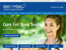 Tablet Screenshot of drlinchuck.com